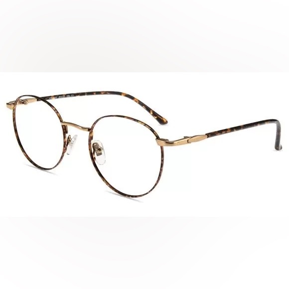 FIRMOO UNISEX RETRO GOLD TORTOISE FRAME YSL1230 50-20-138 - BRAND NEW - Picture 2 of 6